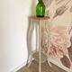 Plant stand/side table, redesigned in Artichoke Cream