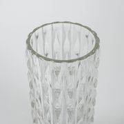 Crystal vase, Italian design, 1960s, manufactured in Italy