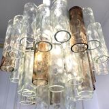 Vintage Murano Glass Tronchi Chandelier