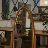 Art Deco full-length mirror by Octave Dupont, 1930s.