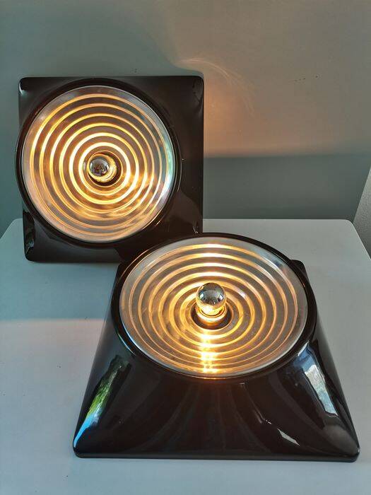 Model 1369 ceiling lights by Studio Nizzoli Associati for Stilnovo