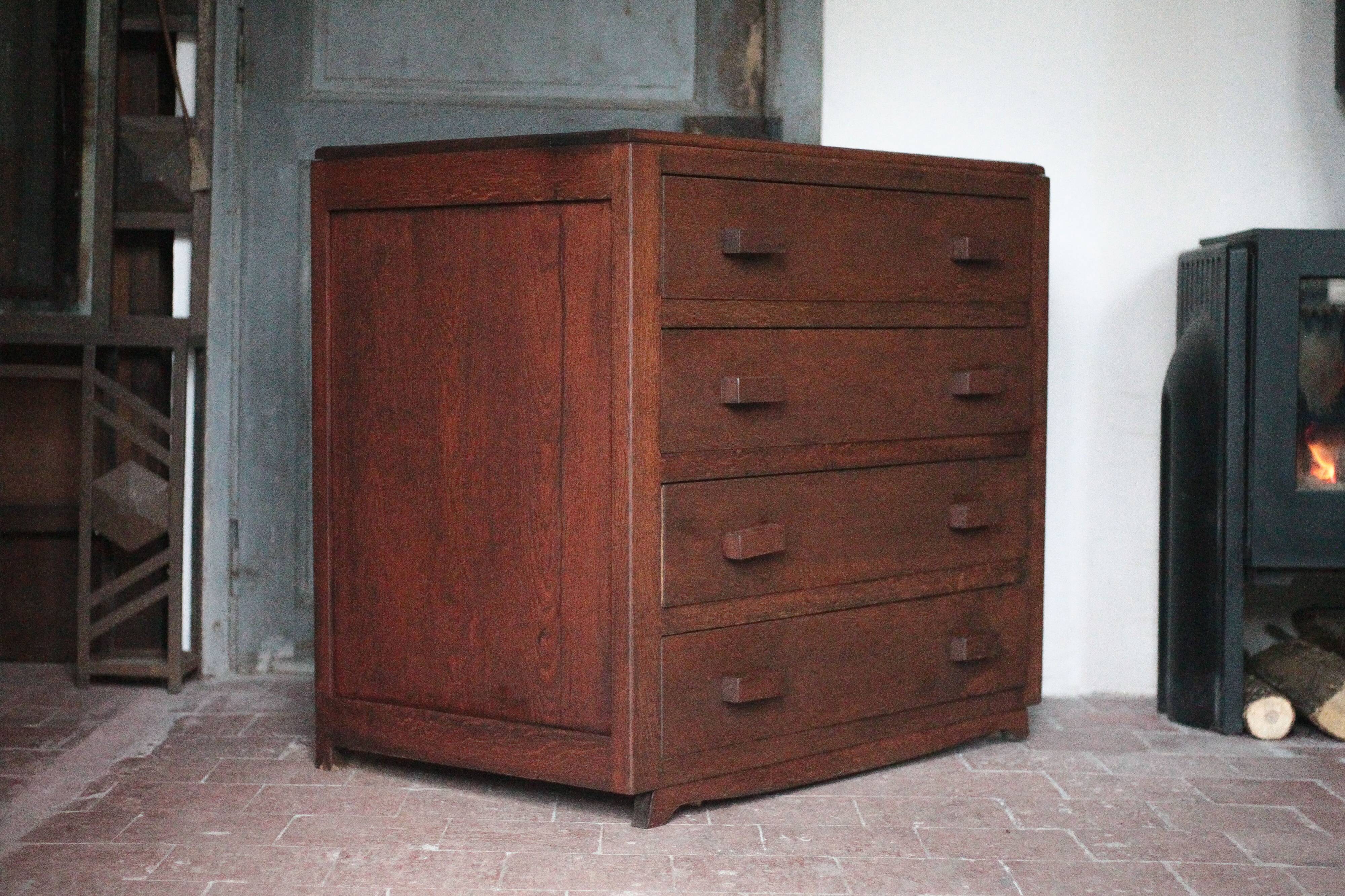 Commode vintage, commode bois reconstruction, meuble de rangement