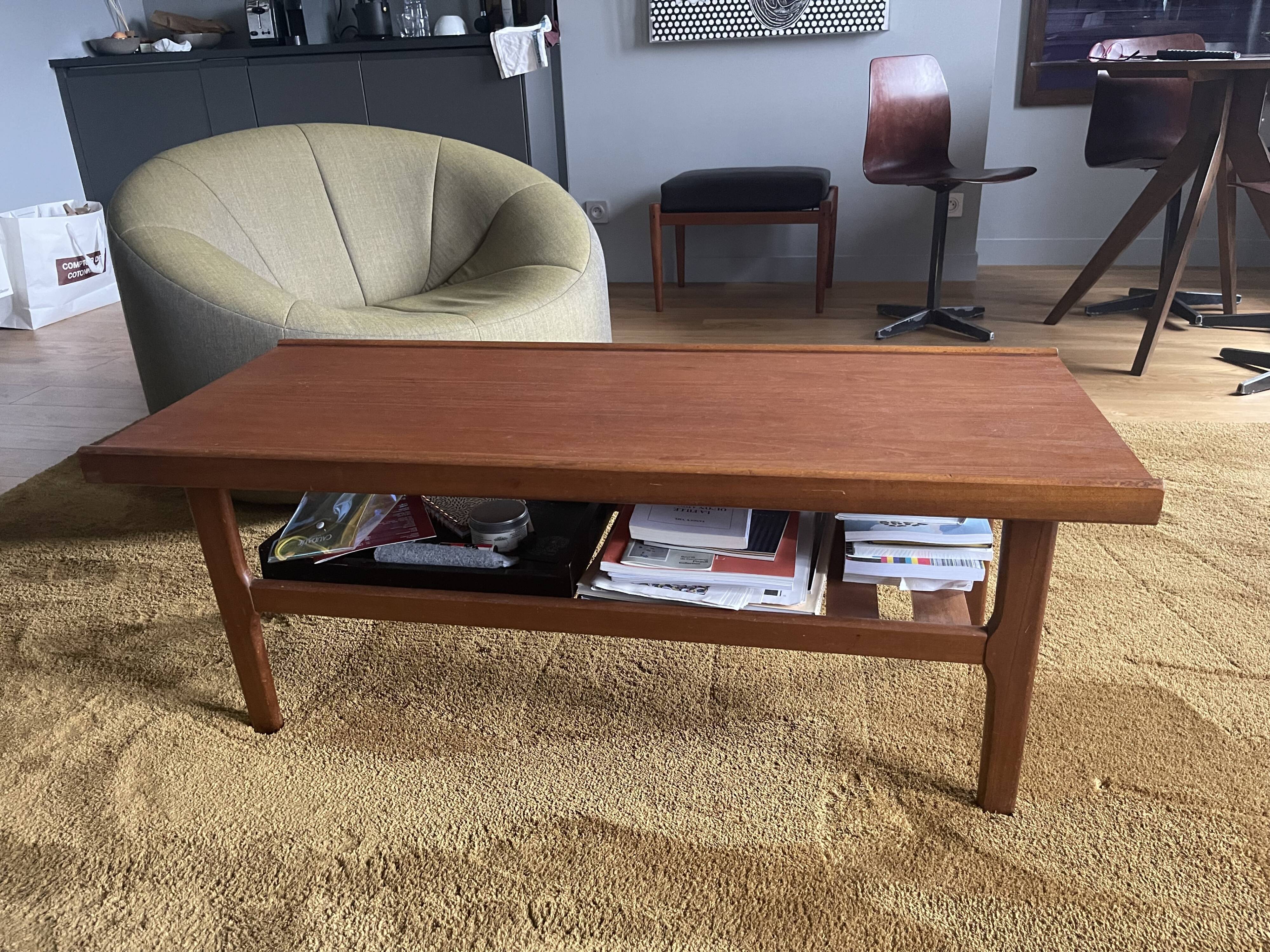 Table basse vintage