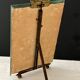 Brass frame, bevelled glass