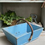 Wooden basket wabi sabi