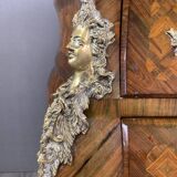 Curved chest of drawers in Louis XV style, early 20th century