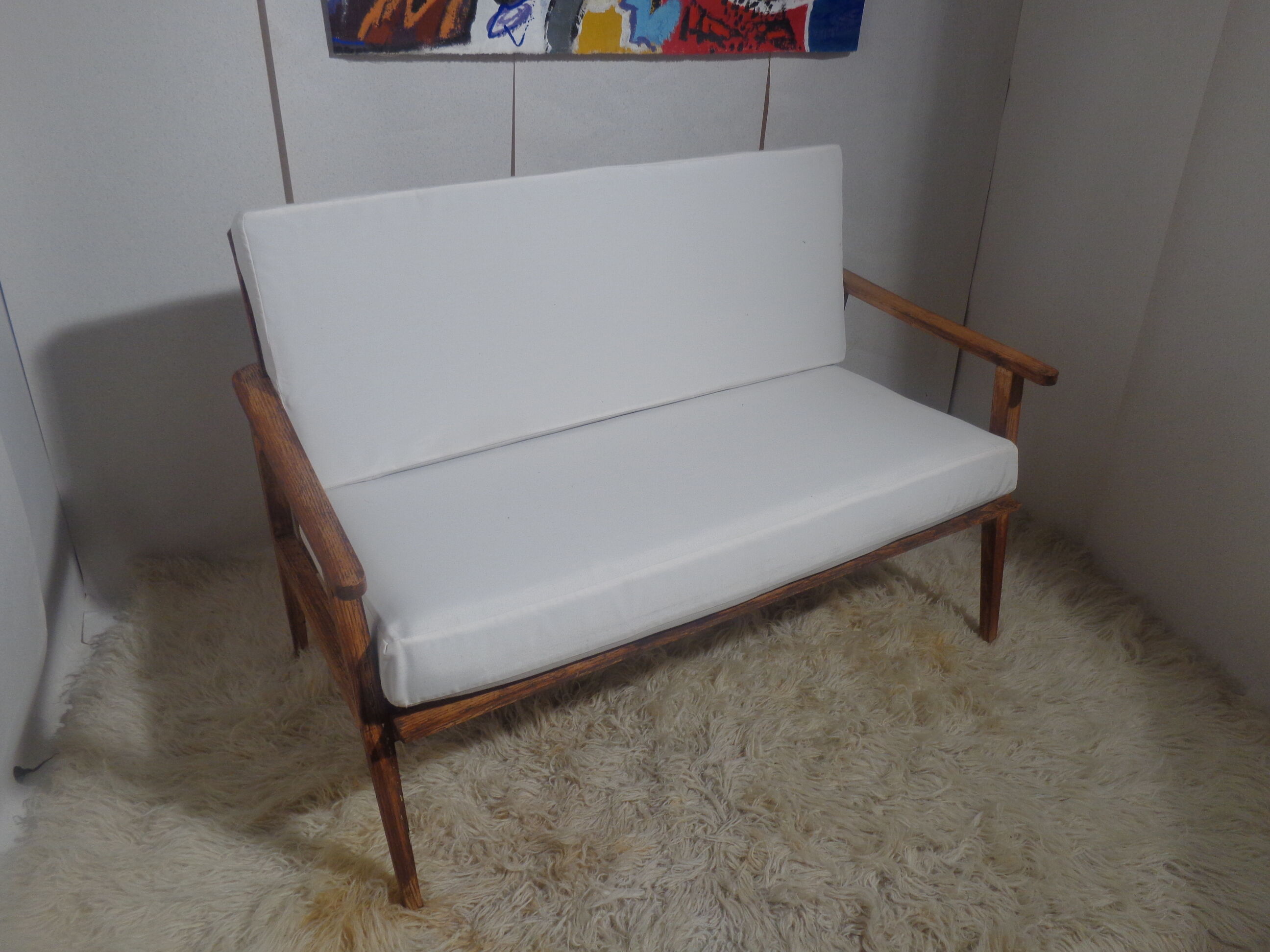Vintage Scandinavian bench of the years 60