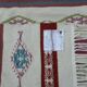 Tapis kilim rug berbère tribale bohème avec motif géométrique en laine
