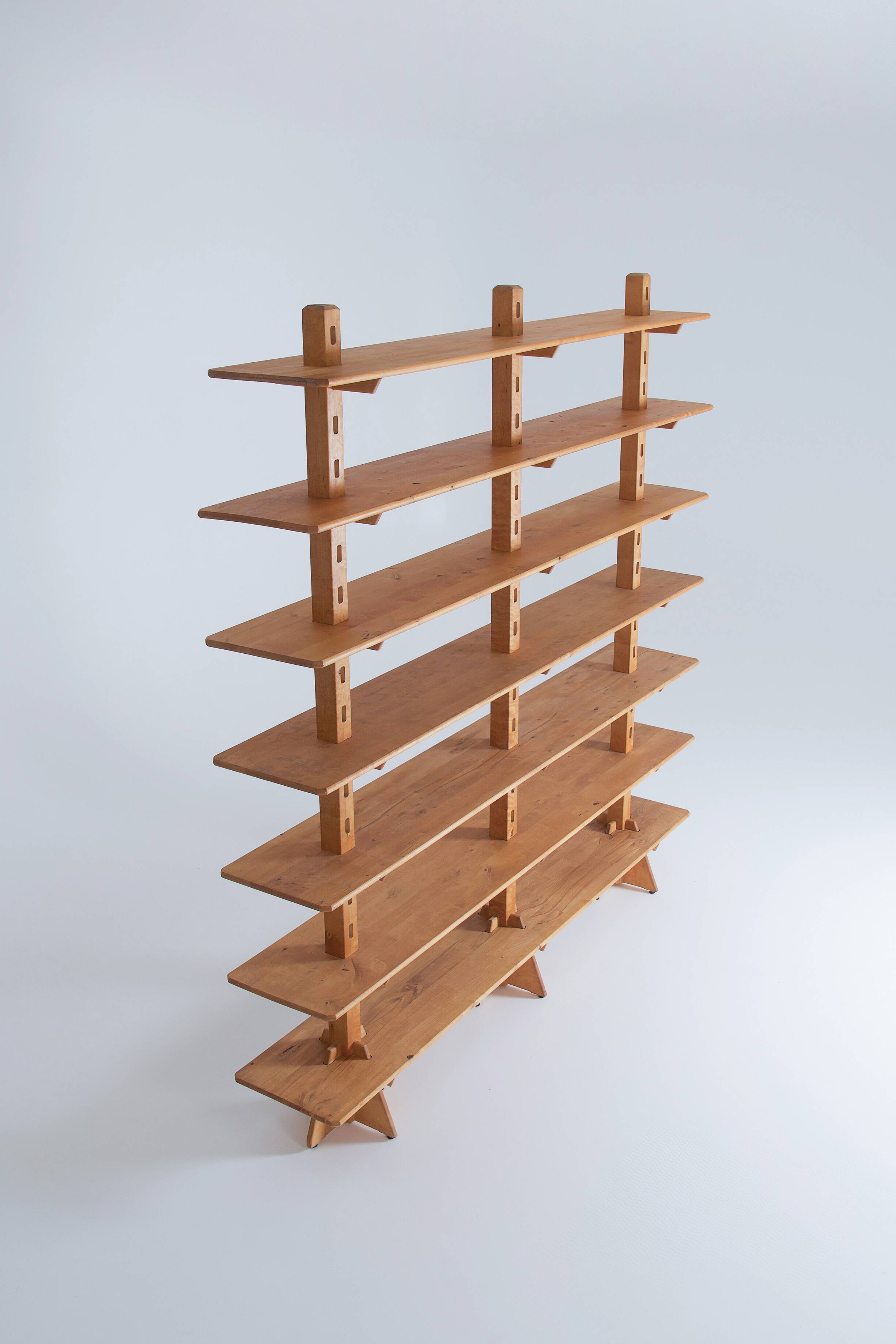 Rare free-standing bookshelf
