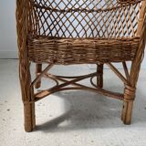 Rattan children's chair