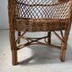 Chaise d'enfant en rotin