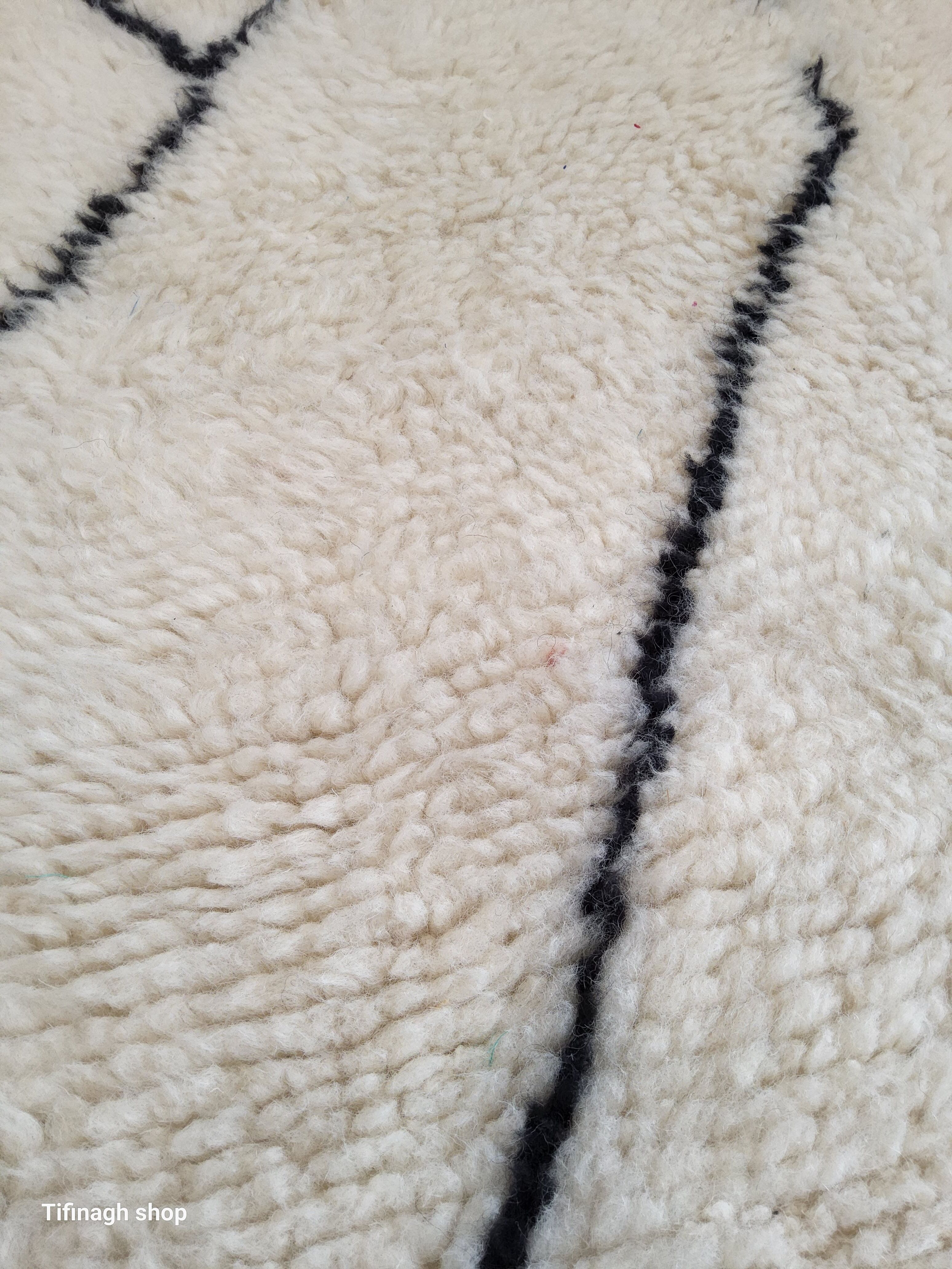 Berber carpet beni ouarain