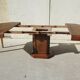 Table octogonale ouvrante art déco 14 convives