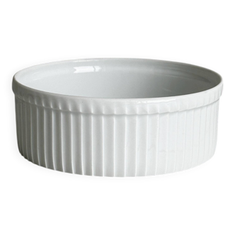 Plat creux en porcelaine blanche Pillivuyt
