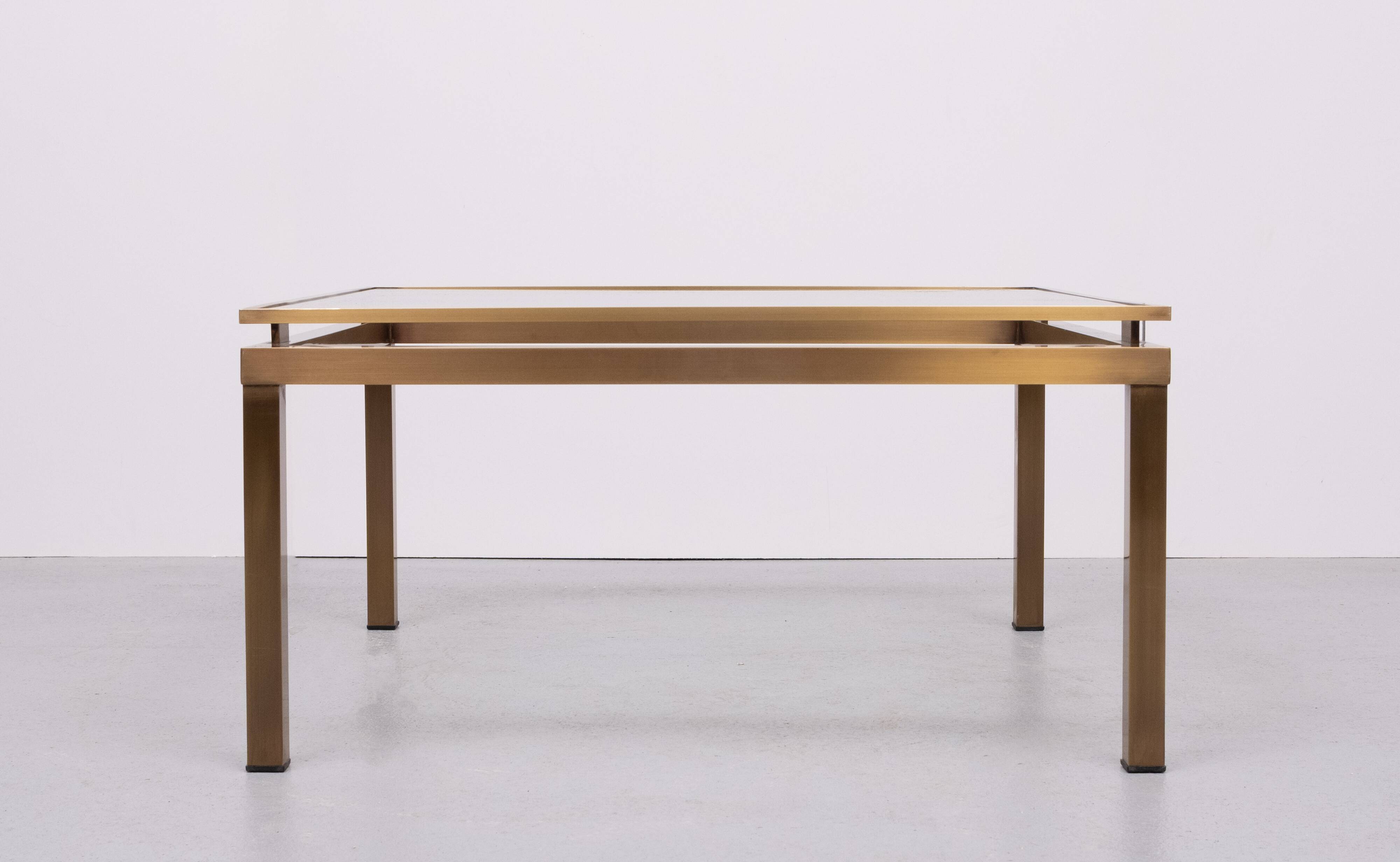 square Coffee table  1970s France