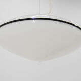 Large Murano All Glass Pendant, Italy, 1980s