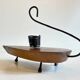 Brutalist vintage candleholder