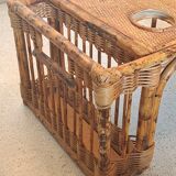 Rattan breakfast tray