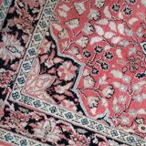 Tapis Tabriz Vintage Fait Main en Laine du Cachemire – 78 x 129 cm