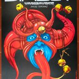 Affiche originale polonaise "Devils of Warsaw" Théâtre 67x97cm 1984