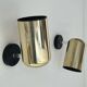Pair of vintage adjustable brass wall lights, Italy 1970