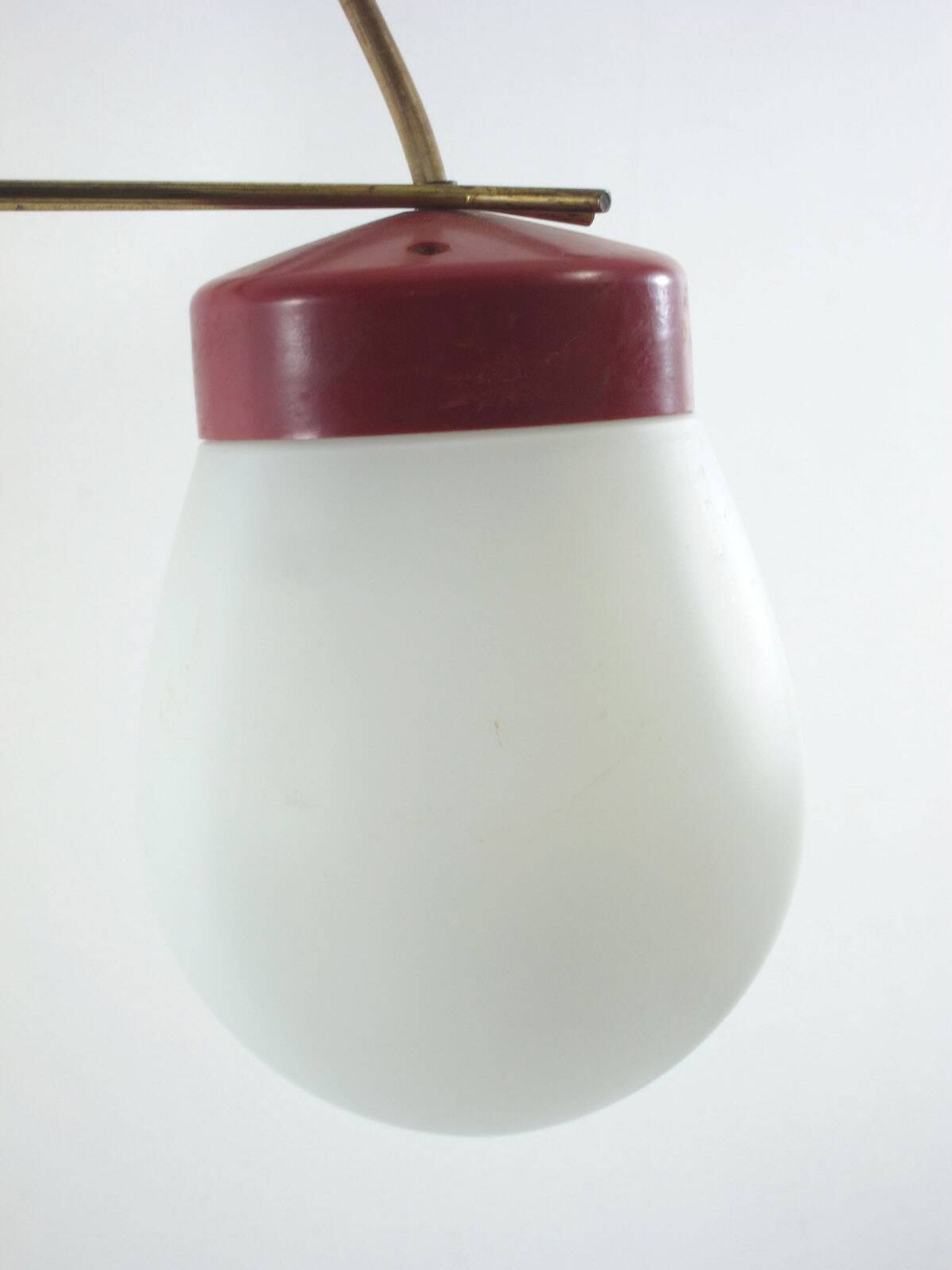 Mid-century design sixties vintage hanging light