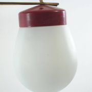 Mid-century design sixties vintage hanging light