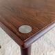Table basse scandinave en palissandre Georg Petersens