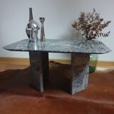 Vintage granite coffee table