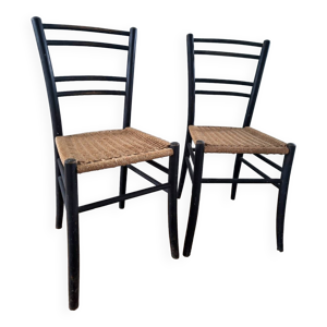 Chaises vintage assise