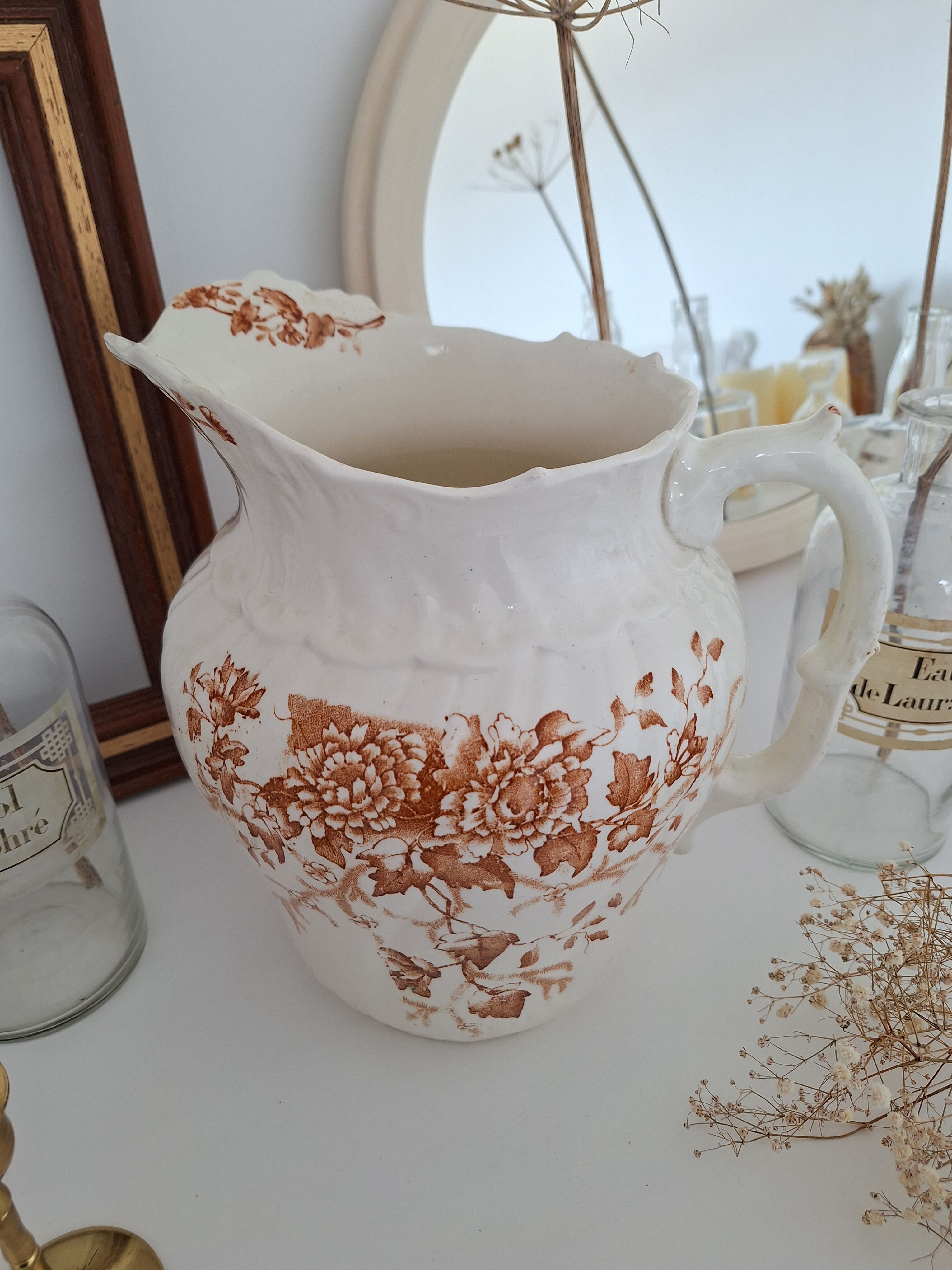 Vintage toilet pitcher