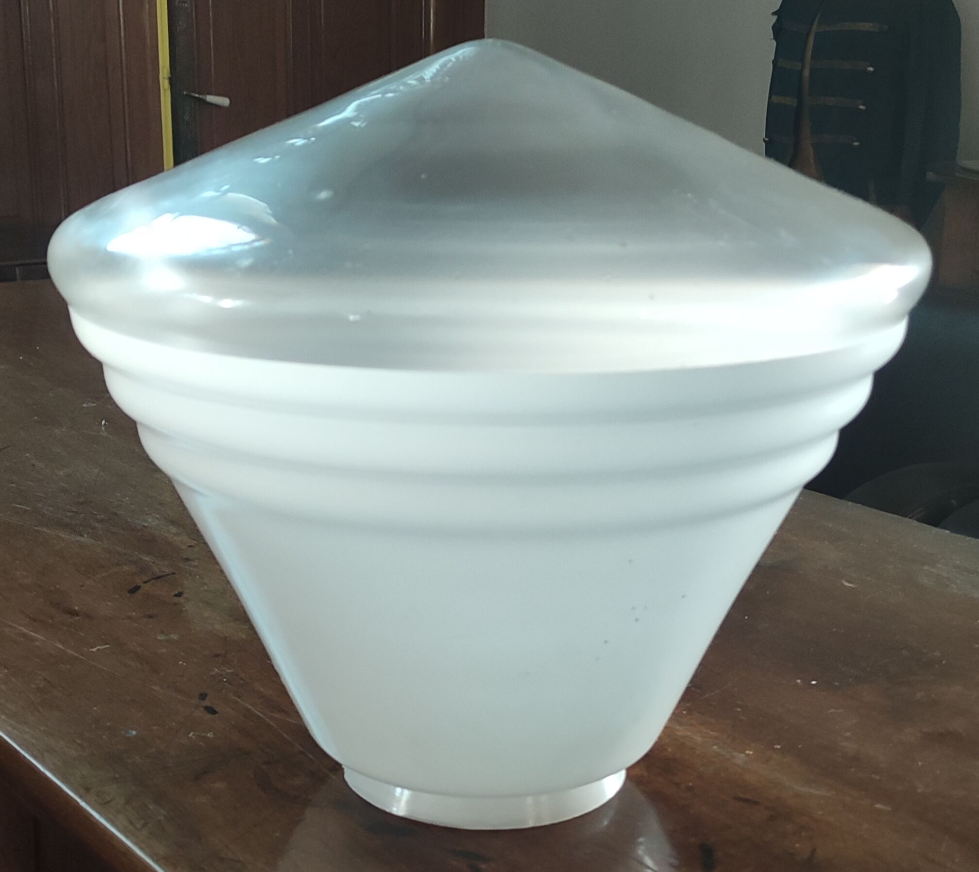 Large vintage suspension globe