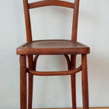 Art-nouveau bistro chair in bentwood