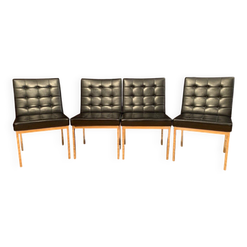Fauteuils de Thonet, Autriche, années 1960, ensemble de 4