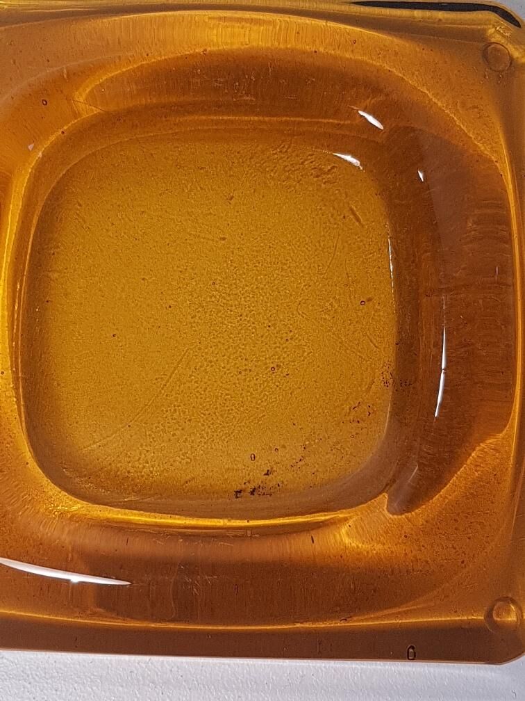 Vide-poche en verre Murano années 70