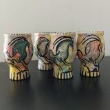 Gobelets vintages céramique