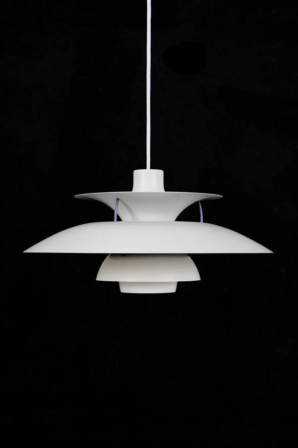 Top Louis Poulsen / Poul Henningsen “PH 5” pendant lamp / mid-century / Danish modern design / PH5
