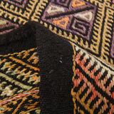 5x7 Yellow & Pink Turkish Kilim Rug, 158x218Cm