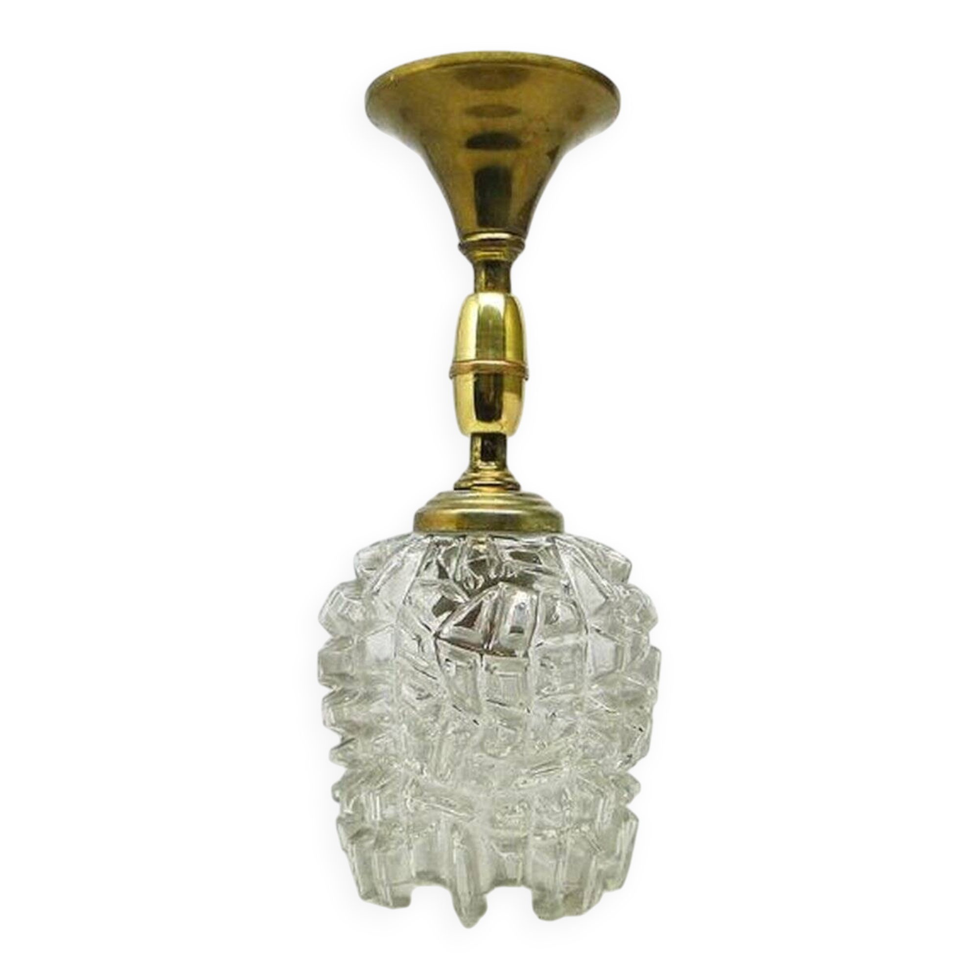 Lampe à pendentif postmoderne, Pologne, années 1970