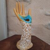 Hand vintage soliflore ring