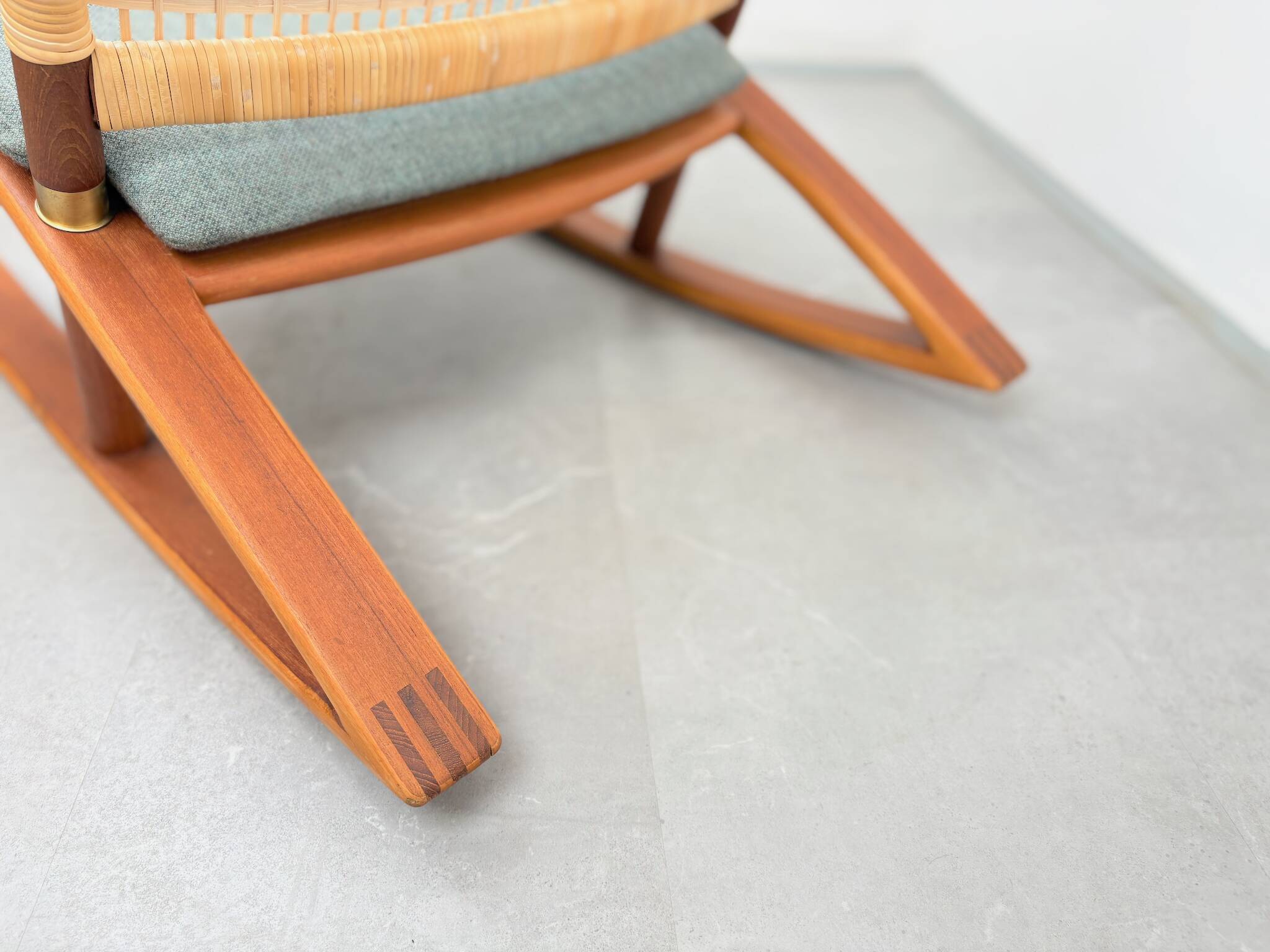 Rocking chair model 599 by Fredrik Kayser for Vatne Lenestolfabrikk