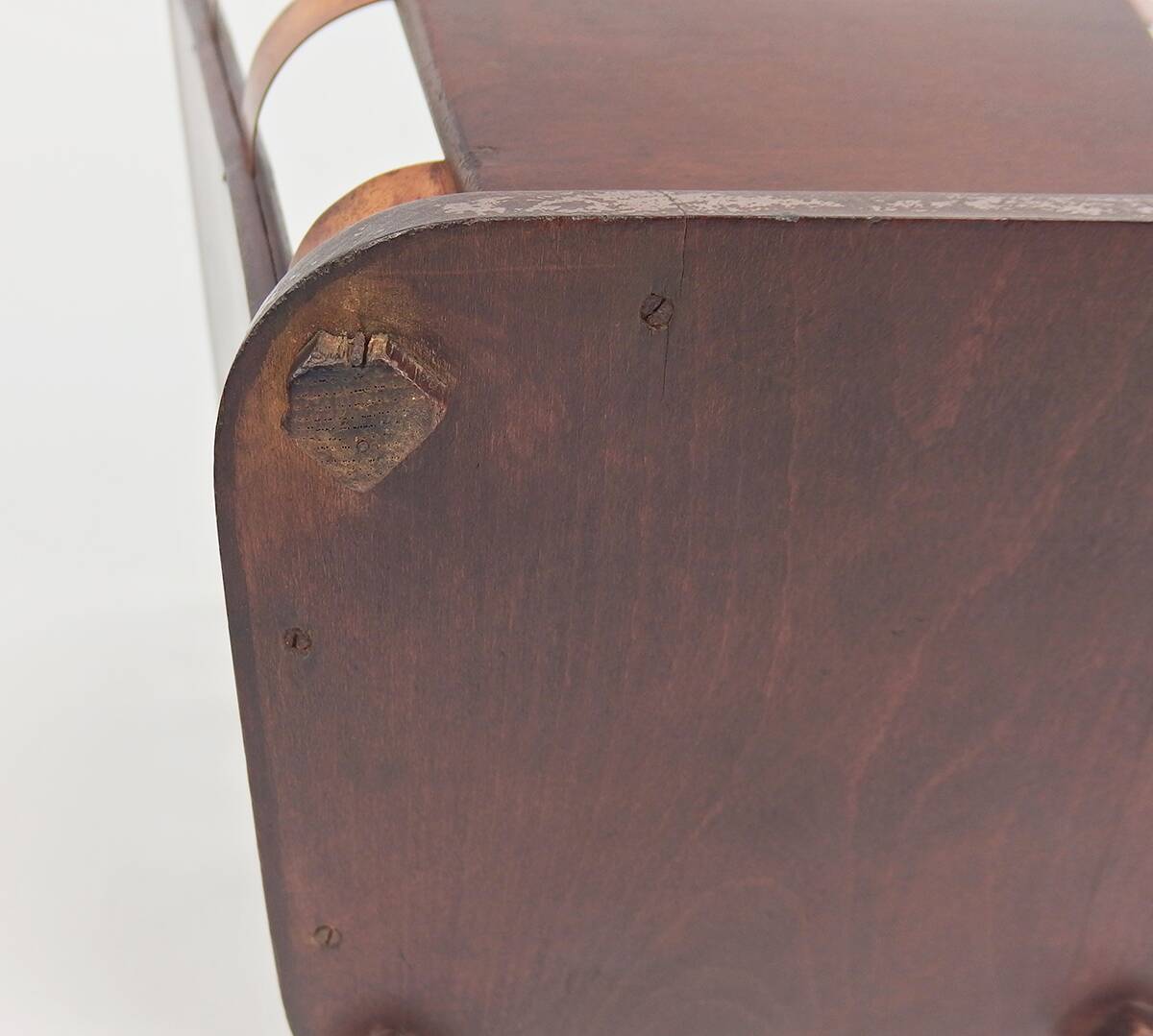 Art Deco wastebasket