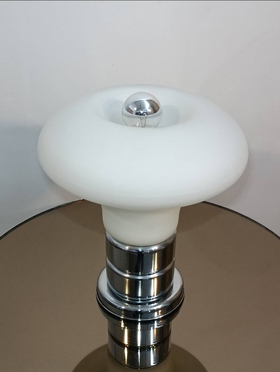 Lampe champignon design Murano Italie 1970s