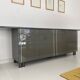 Grey lacquered Grand Buffet Pierre Cardin with drawers