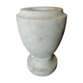 Genuine square marble vase 20th
