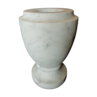 Vase en marbre de Carrare  XXéme