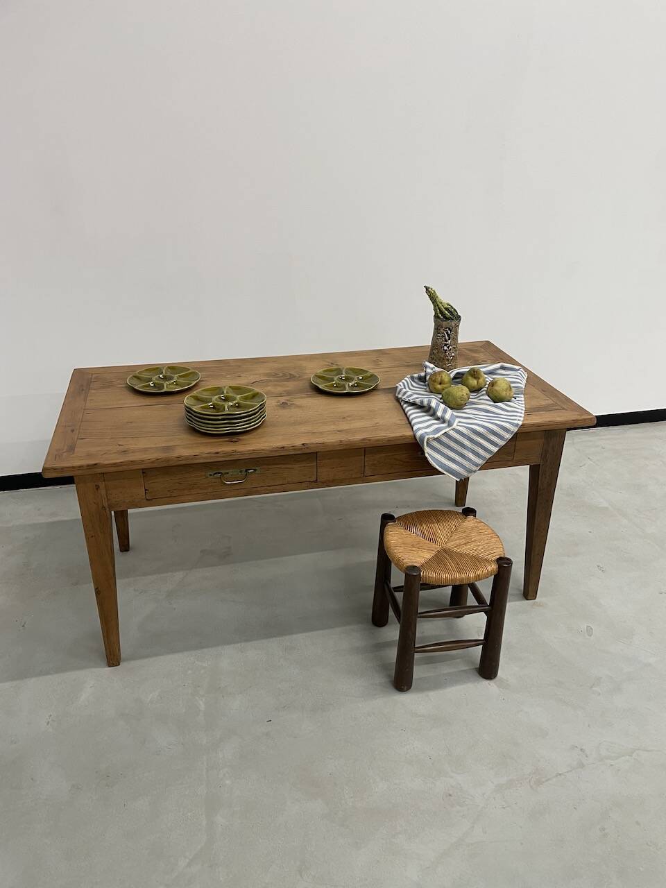 Pine farm table 165 cm