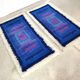 Modern abstract graphic rugs from Gilde, Germany 1960s, Set of 2