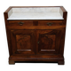 Meuble de toilette art déco dessus marbre années 20/30