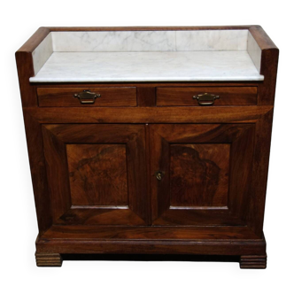 Meuble de toilette art déco dessus marbre années 20/30